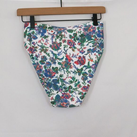 NWT J. Crew Eco high-waisted bikini bottom in English garden - Small - Picture 4 of 7